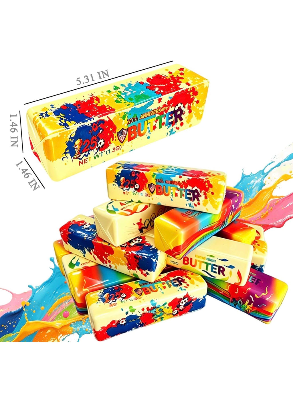 Multi color Butter Squishy