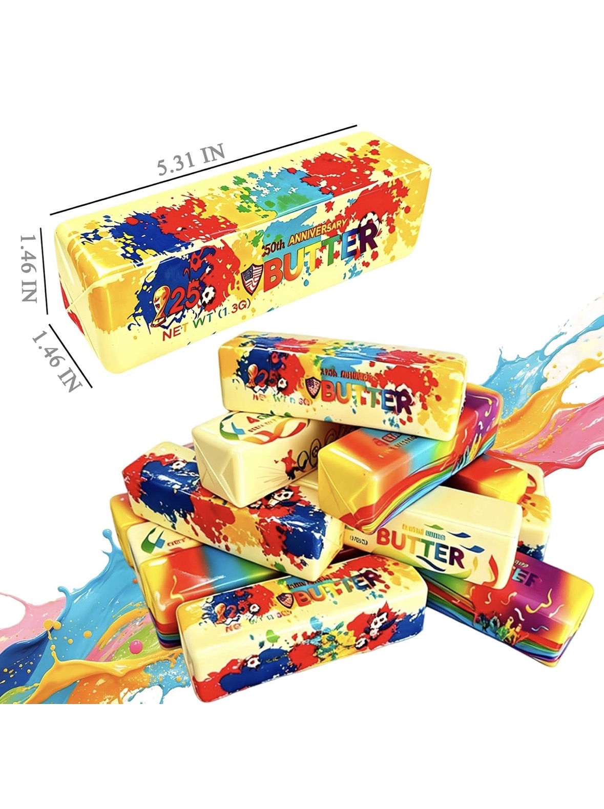 Multi color Butter Squishy