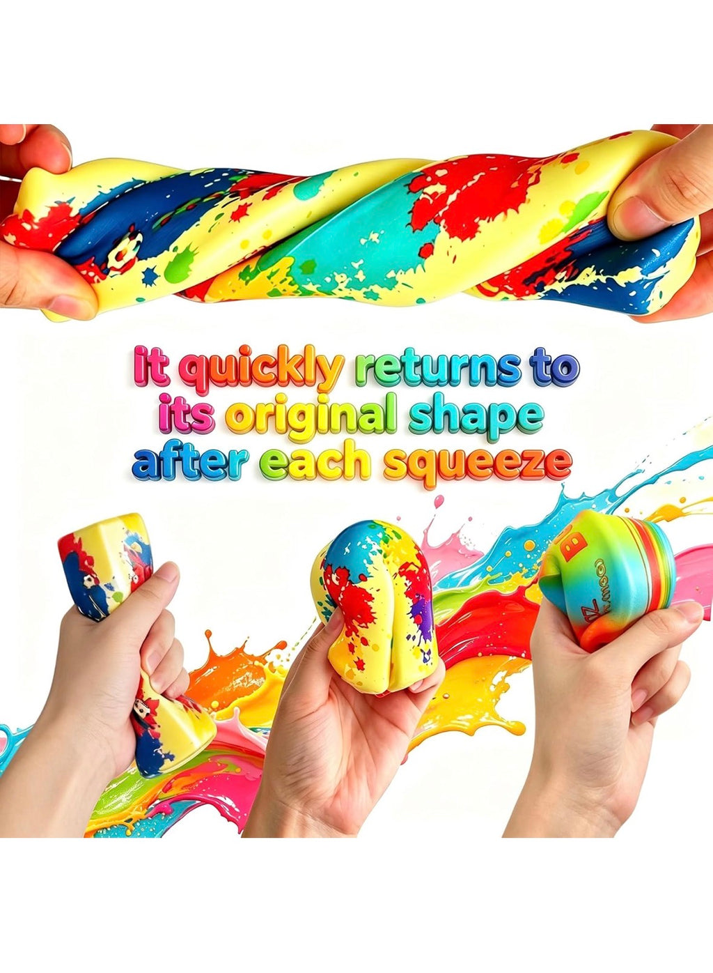 Multi color Butter Squishy