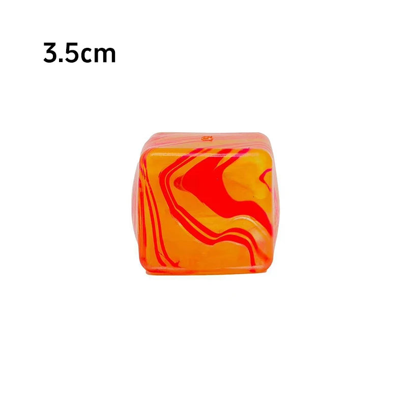 Marble Ice Cube Stress squishy