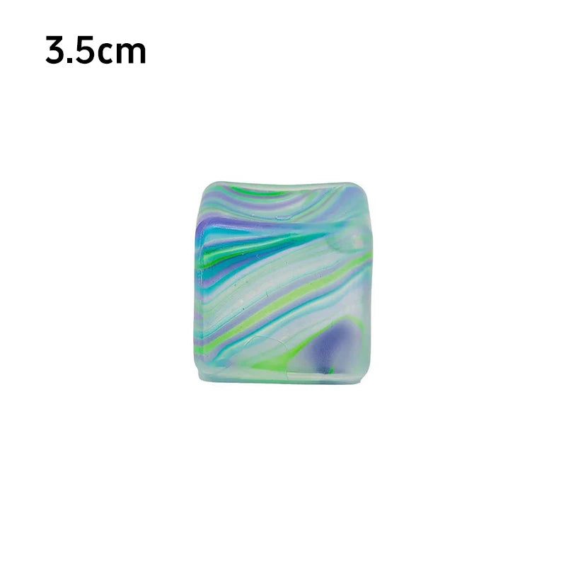Marble Ice Cube Stress squishy