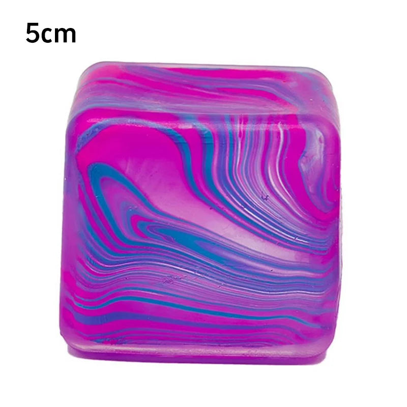 Marble Ice Cube Stress squishy