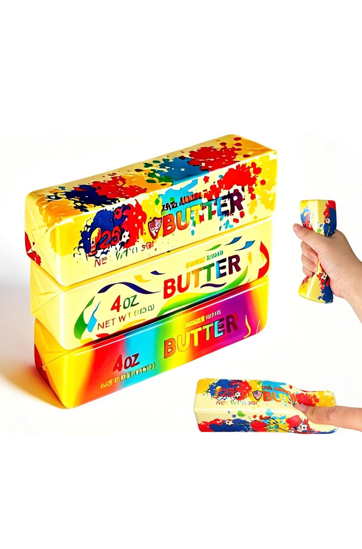 Multi color Butter Squishy