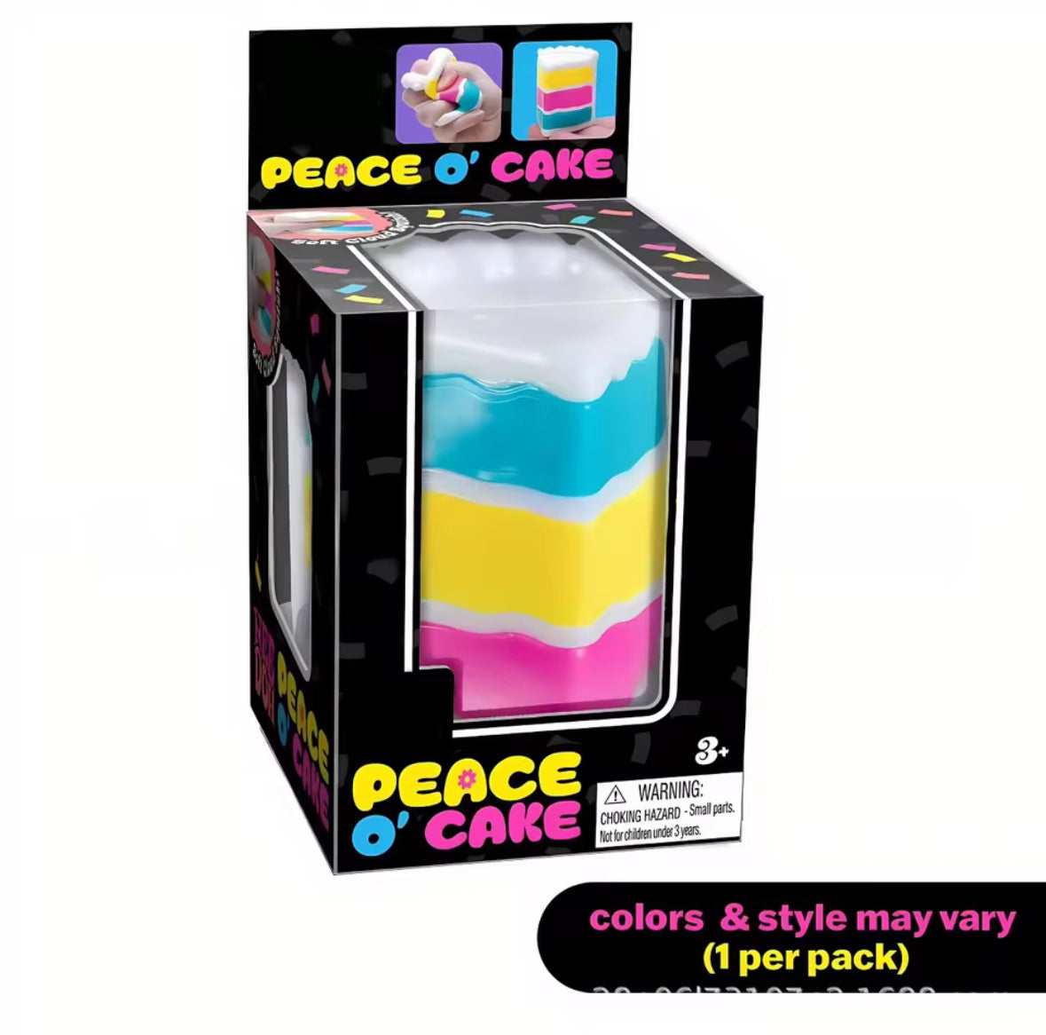 Peace o’ Cake Squishy