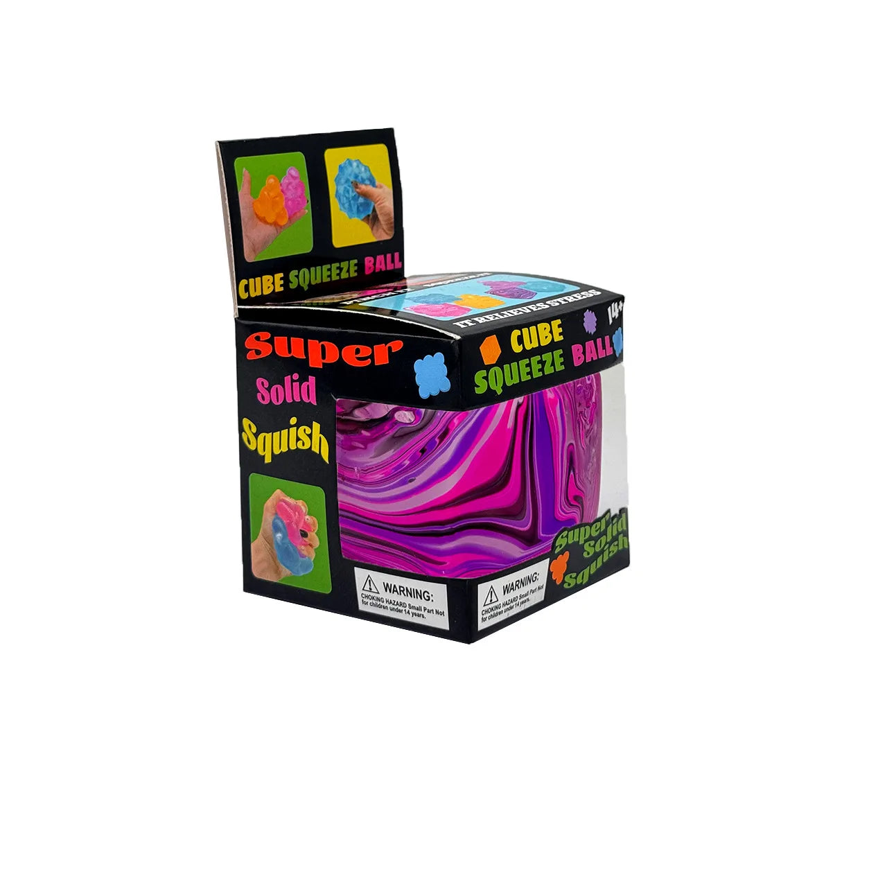 5.5cm Cube Squishy Toy-multiple colors