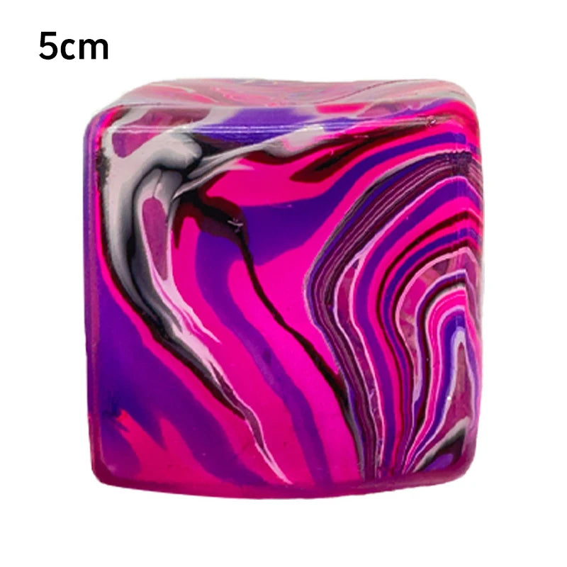 Marble Ice Cube Stress squishy