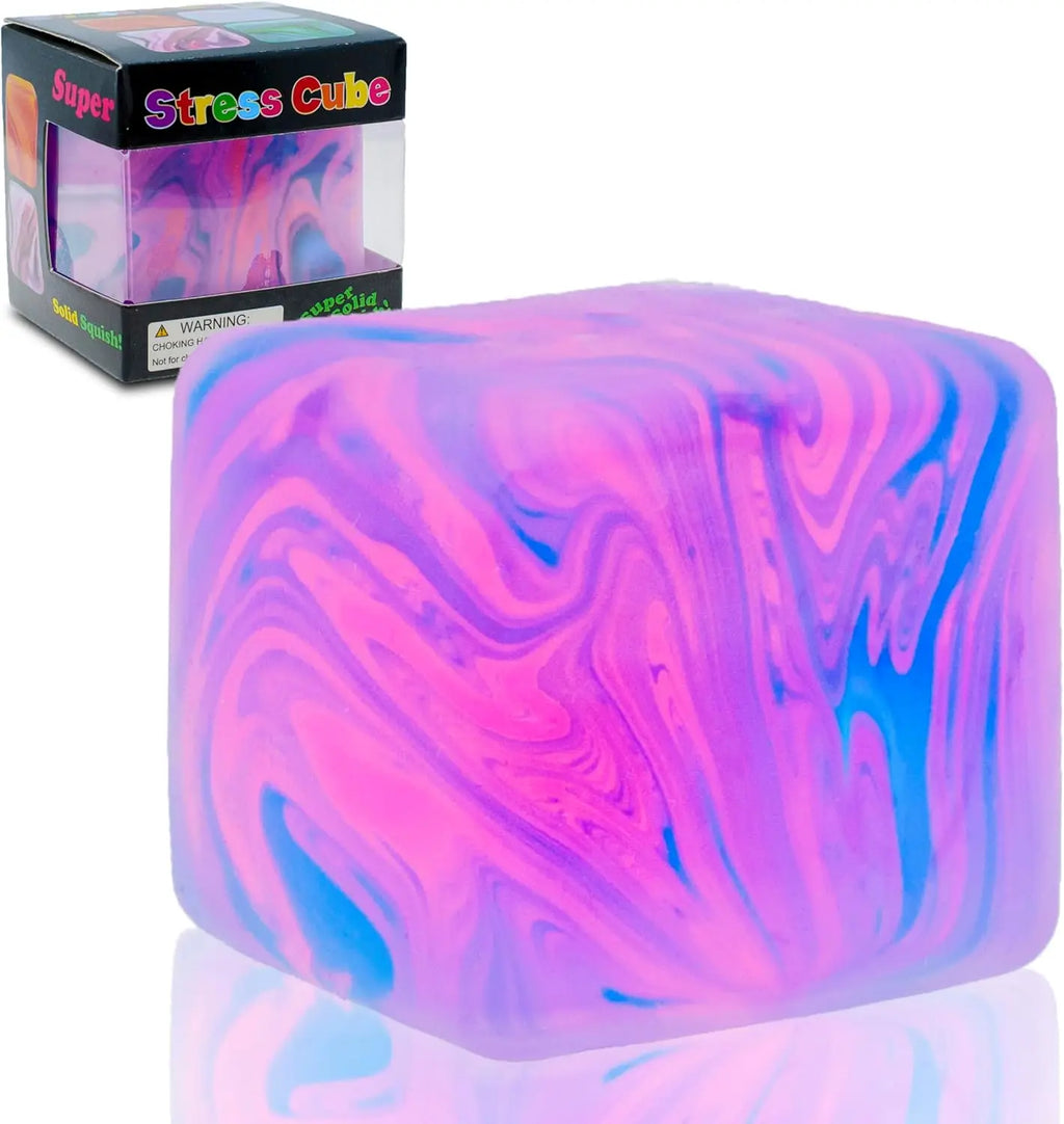 5.5cm Cube Squishy Toy-multiple colors