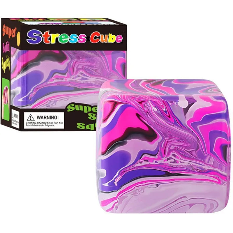 Marble colored blind box Ice Cube -Malt Sugar Squishy random color